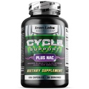 铁实验室 营养:循环支持+ NAC(N-Acetyl-L-Cysteine) - 肾和肝支持补充剂 - 男子循环支持补充剂 - N Cetyl L Cysteine和Milk Thetle (120 Capsules)