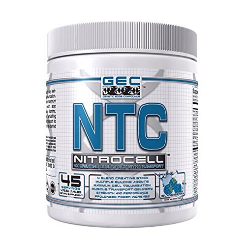 GEC NT NITROCEL 4X CREATINE QUAD 包装