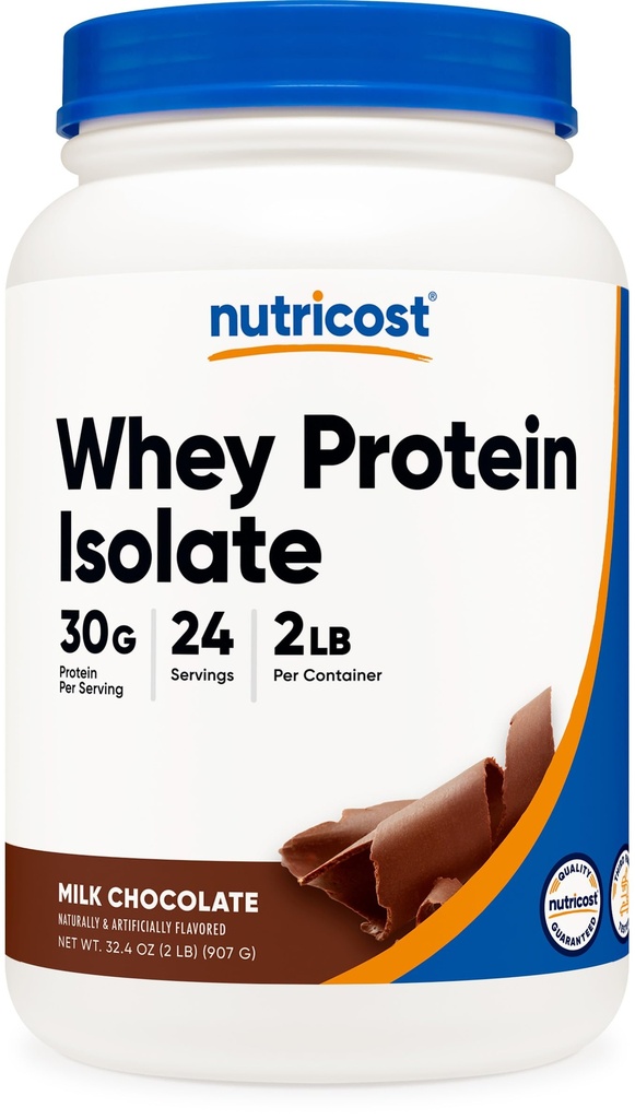 营养成本 Whey 蛋白质隔离剂(Molk巧克力) 2LBS