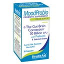 HealthAid MoodProbio Gut-Brain Support Probiotic, 30 Billion CFU with Prebiotic, 8 Targeted Strains, Once Daily Supports Mood Balance, Digestive Health & Emotional Wellbeing – Vegan, 30 Capsules*