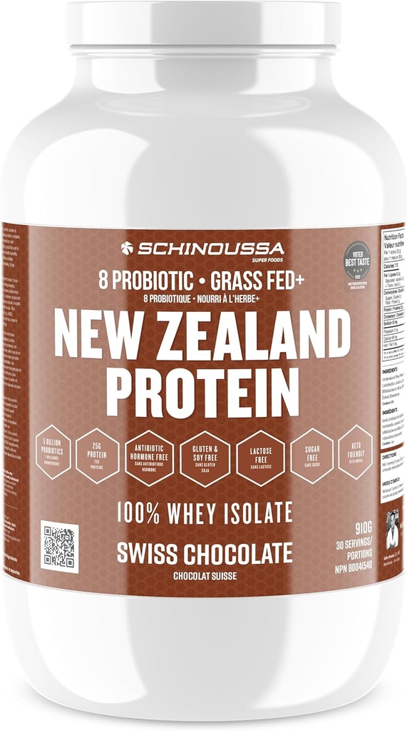 新西兰超级食品 WHEY 蛋白质隔膜 | 25-28G 蛋白质 | 0G 糖 | 1G 鲤鱼 | 110-112 卡罗里(瑞士巧克力,2LB)