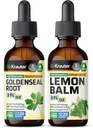 BIO KRAUTER 金色纹章 2 Fl. Oz. & Lemon Balm Tincture 2 Fl. Oz.
