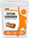Bulk Assupports.com 肉桂巴克提取粉末 - 锡兰肉桂补充剂,草药补充剂 - Vegan & Gluten Free,每服1.2克,1kg(2.2磅)(包1)