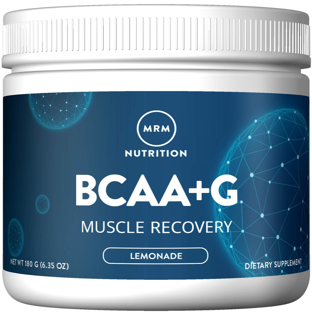 MRM BCAA + G Powder - for Women & Men, Vegan, Lemonade Flavor - 27 Servings | Ultimate Recovery Drink, Formula with Branched-Chain Amino Acids & Glutamine, Supports Muscle Recovery, Keto, Gluten-Free