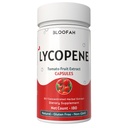 Lycopene番茄提取500mg Capsules → 天然Lycopene Rich Herbal 补充 → 自然-常见卡罗泰诺伊 → 100%纯度,非GMO和Gluten自由公式 - 180 Counter