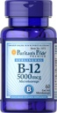 清教徒自豪维生素B-12 帮助将食物转化为能源* 5000 Mcg subpeliculate-Microzenges, 60 Counter (Pack of 1)