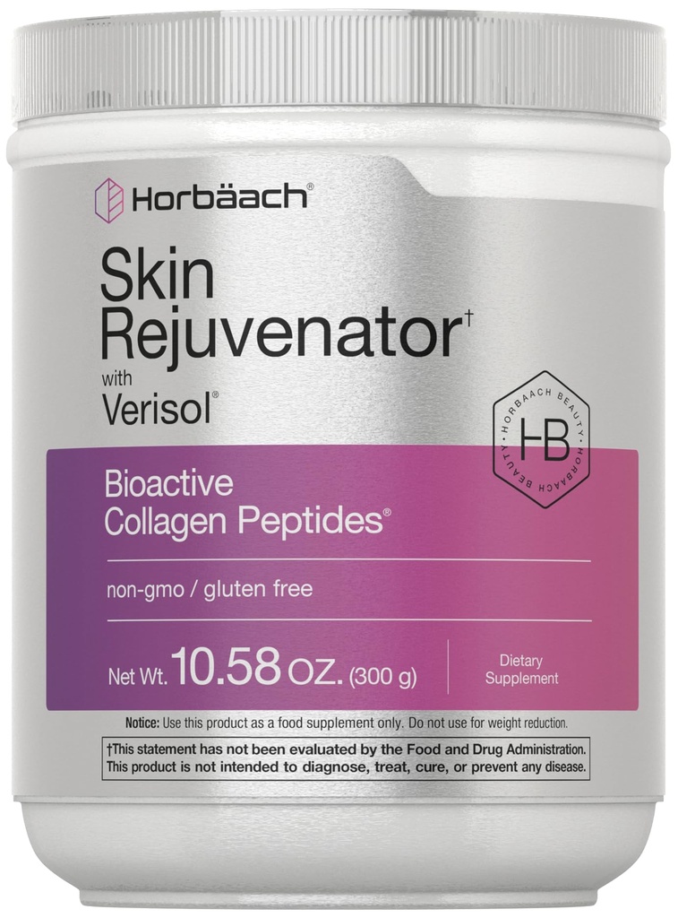 Horbäach Skin rejuvenator with Verisol 10.58 oz → Bioactive Collagen Peptide Powder → 第I型和第III型 → Non GMO, Gluten Free Supplement