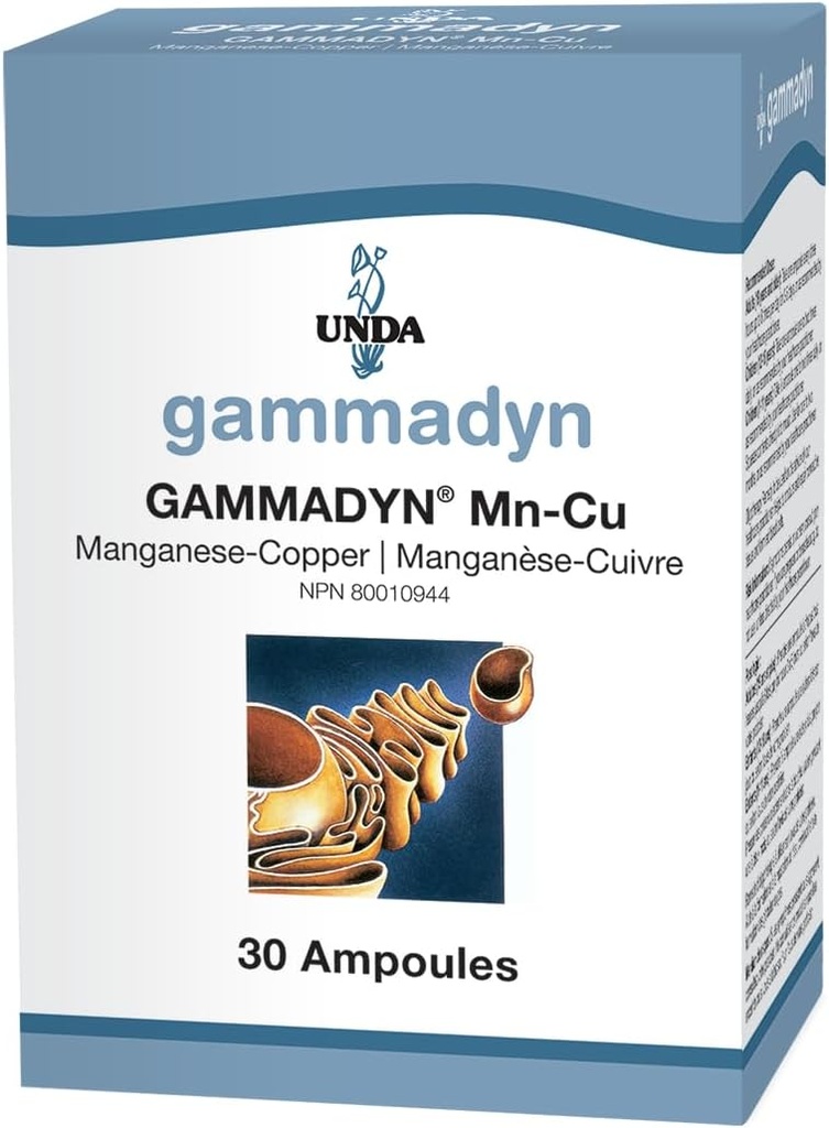 UNDA GAMMADYN MN-Cu Manganese-Coper Oligo-Element 补编 30 安普卢斯