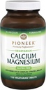 先锋Cal Mag & Vitamin D → 成人的钙和镁补充剂 → 高吸收 → 校验的Gluten免费 → 120蔬菜片