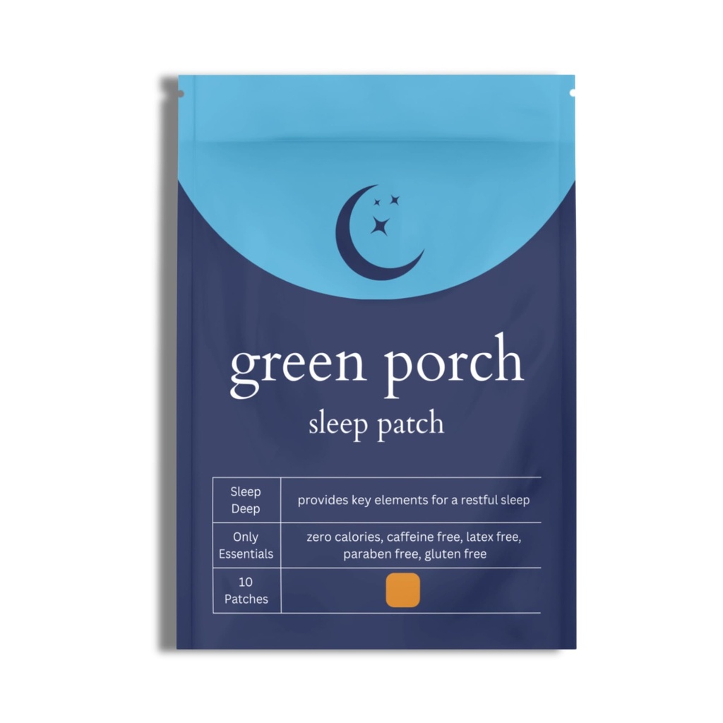 Sleep Patches — 与Melatonin, Magnesium & L- Theanine 一同支持自然夜景 — — 皮肤友好、防水和易用 — — 促进了休息夜的放松和刷新早报