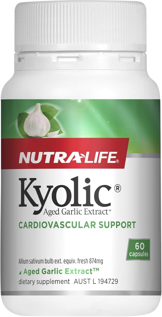努特拉-生命 Kyolic 老年大蒜 摘录 120 Capsules