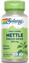 SOLARAY NetTle 叶片冻结 干燥, Veg Cap (Btl-Plastic) 300mg | 100ct