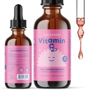 JoySpring Vitamin C + Elderberry Drops + zinc 儿童免疫支持, Genius Drops for Focus, 儿童维生素D