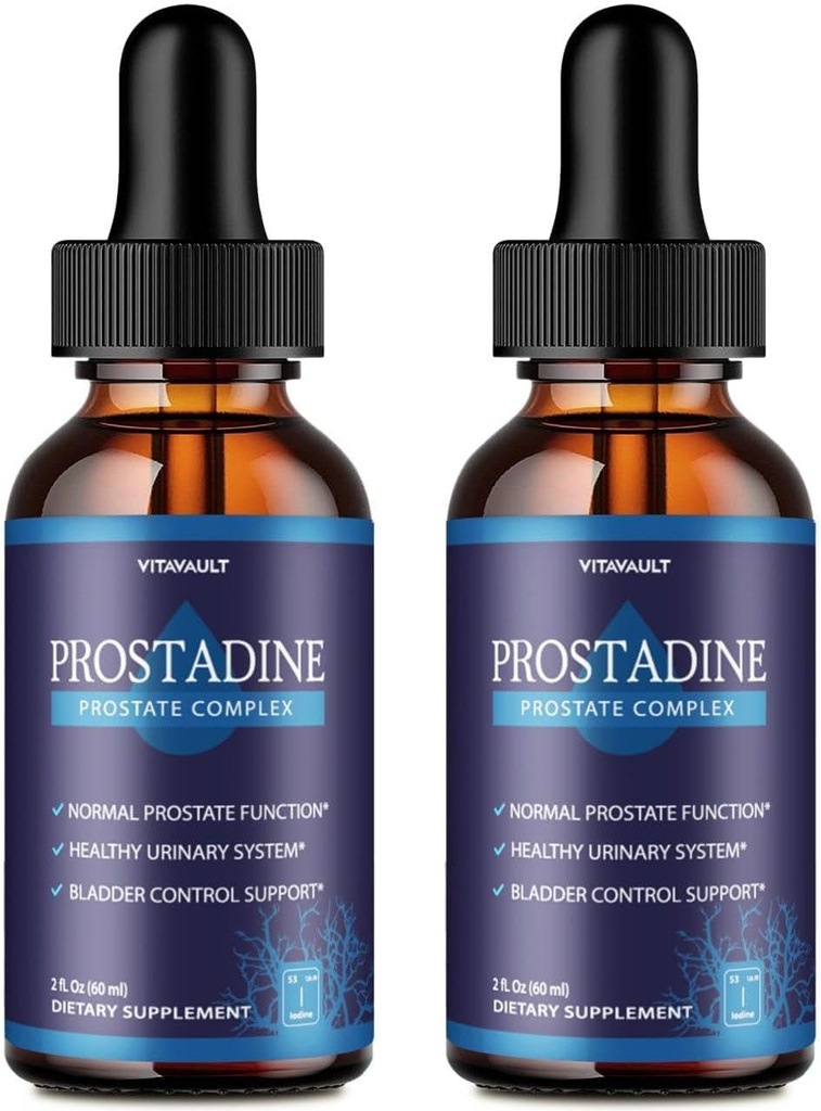 Prostadine, Potent 前列腺支持液滴, 全前列腺井高强度的Prostadine, 易用液滴形式(2 Pack)