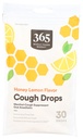 365 由全食品市场,蜂蜜柠檬 cough Drops, 30 Counters