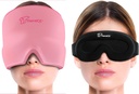 TheraICE Migraine头痛救济帽,热冷治疗帽,Migraine救济帽,酷儿头包,头痛冰包面具 + TheraICE 酷儿救济睡眠面具