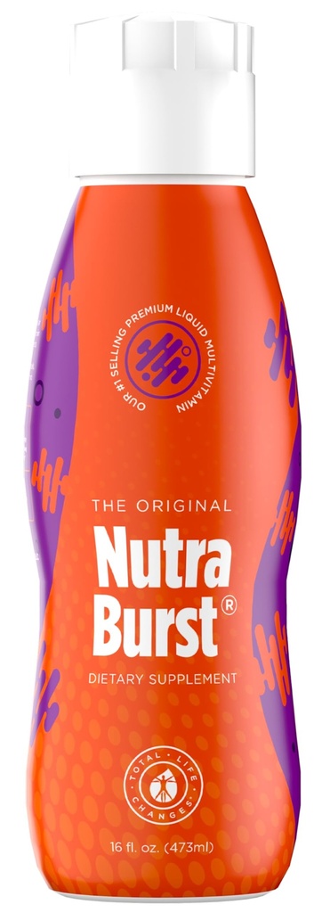 总寿命变化 NutraBurst - 液体多维他命,每日营养支持,装有基本维生素和矿物,16 f. oz