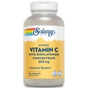 SOLARAY 缓冲维生素C 500mg -- -- 配有Bioflavonoids、Rose HIPS和Acerola Cherry -- -- 免疫支助补编 -- -- 易于文摘、Vegan、实验室验证、60天保障 -- -- 250名服务员、250名蔬菜