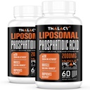 2000mg Liposomal Phosphatidic Acid(PA) |肌肉建构器,高吸收性肌肉增殖  Men肌肉增生器,mTOR蛋白质合成与精液体质,强力,120卡普尔