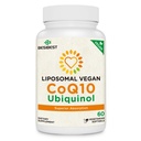 Besibest 1000mg Liposomal CoQ10 Ubiquinol, 60 Vegan Softgels, 高吸收Ubiquinol CoQ10 补充剂, 用于心脏功能和能量生产的主动抗氧化剂 Q10