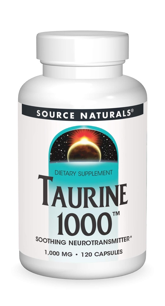 资料来源:Tourine,Soothing 神经递质*,1000mg - 120卡普勒