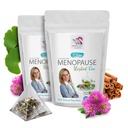 黑色 Cohosh 更年期解药 - MENOPAUSE TEA 28天,非gmo,100%全部天然草药,咖啡因自由,黑色cohosh,Gingko,红丁香,肉桂芯片,eleuthero,甘草,更年期 - 2 Bags 28天