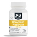 365 由全食品市场,Chromium Piclinate 200 MCG, 100 CT