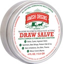 阿米什起源画 Salve Ointment, 4 oz 最大力量 快速画 Salve 用于斯普林特人, Boil, Bee Stings, Cyst, Anti Itch Cream, 美国制造