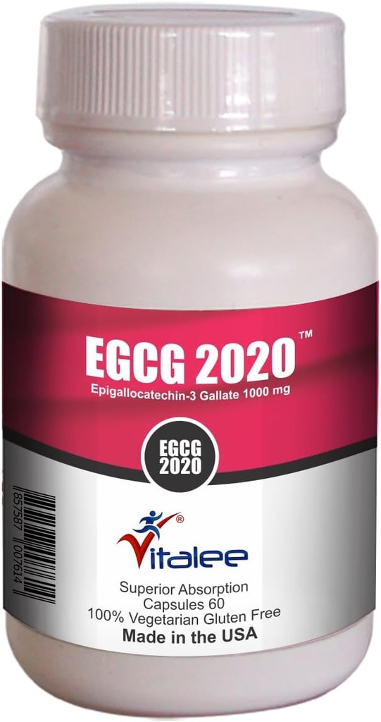 EGCG- 1000 mg 绿色茶叶 Ext Capsule(60 Capsules)
