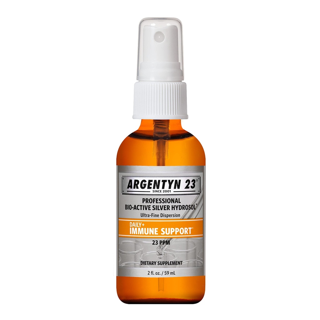 Argentyn 23 专业免疫支持, Coloidal Silver, Bio-Active Silver Hydrol, 23 ppm, Fine Mist Spray, 2 Fl Oz