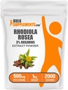 Bulk Assupports.com Rhodiola Rosea Extract - 3% Rosavin, Rhodiola Extract - Rhodiola 根提取, Rhodiola Extract - Vegan & Gluten Free, 每人500毫克,5kg(11磅) (Pack of 5)