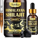 纯 Shilajit Resin 补充, Shilajit 液滴 600mg 金 Shilajit 与 Fulvic Acid & 85+ Trace Minerals, 有机 Ayurvedic 混合能源, 强度, 豁免支持, 2 Fl Oz