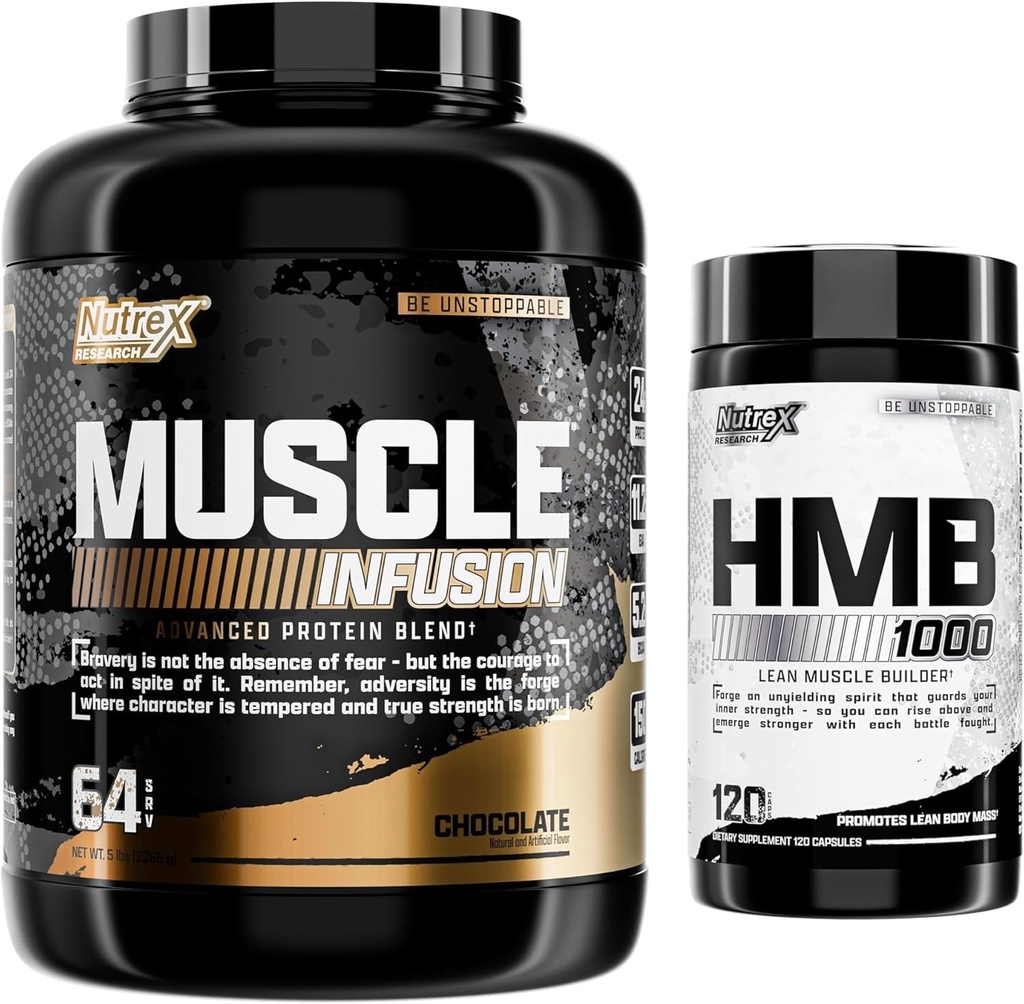 Nutrex 研究 Whey蛋白粉和HMB 1000 MG支持肌肉恢复