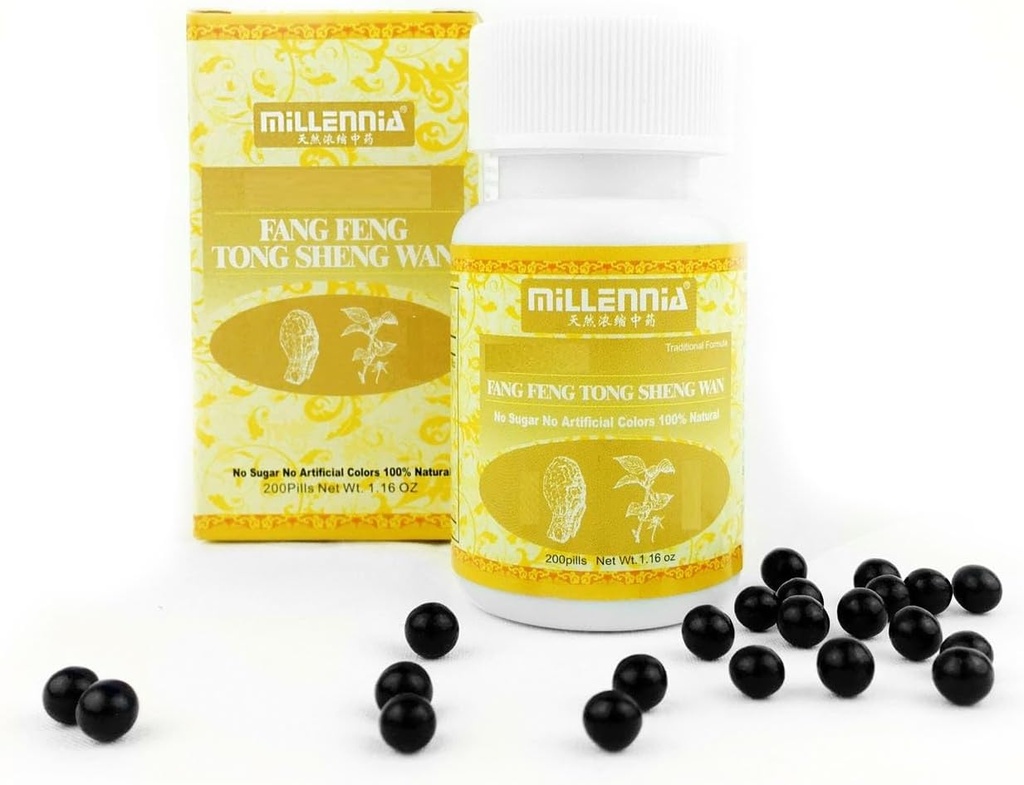 MILLENNIA 草药补充药 - 方凤塘盛万 - 12瓶包(200粒/瓶)