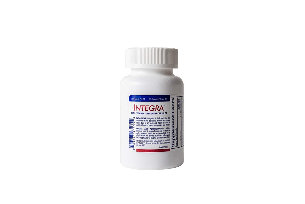 Integra(90)-铁辅料-维生素C-Ferrous Fumaate & Polysaccharide 铁复合体