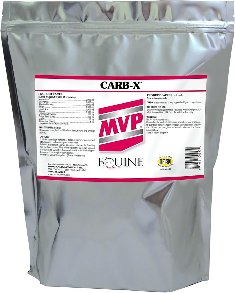 Med-Vet Pharmaces Carb-X (10lb) 葡萄糖代谢支持...