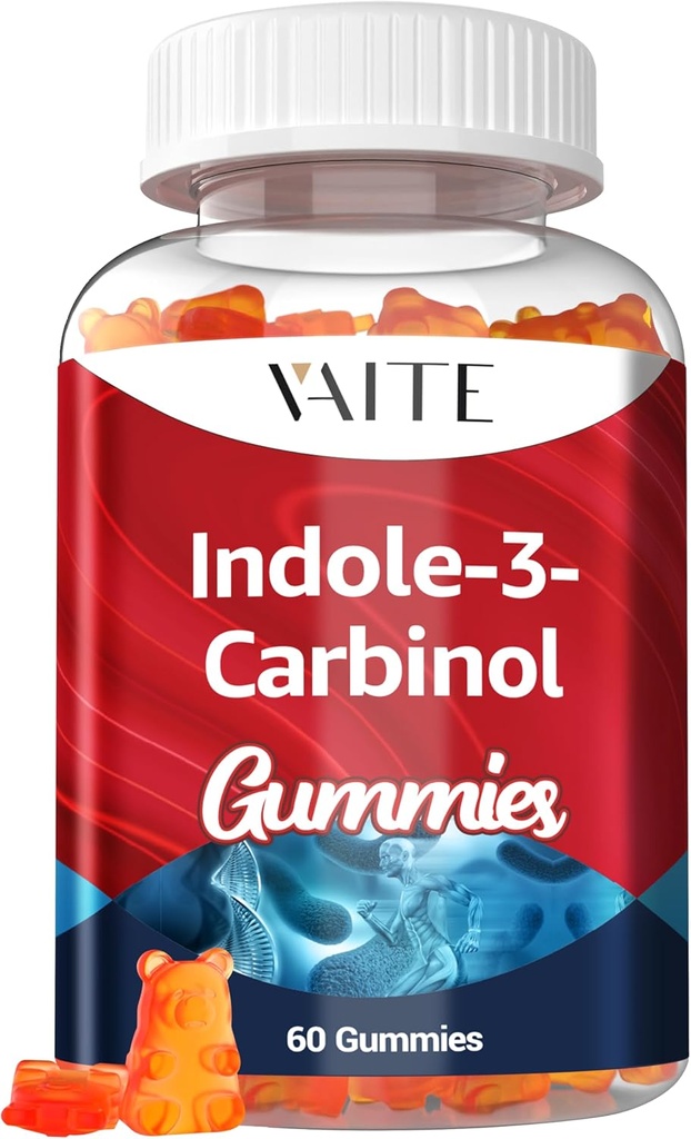 Indole 3 Carbinol 400mg Gummy Supplement – Indole-3-Carbinol 激素平衡和抗氧化剂支持,60 Vegan Chewables for Men and Women, Non-GMO, Gluten-Free, Wellness Products 互联网档案馆的存檔,存档日期2014-12-22.