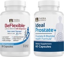 Therabotanics BeF灵活超强联合支持补充和理想前列腺强力前列腺补充用于Men Bundle