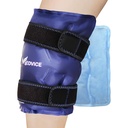 Medvice Ice Pack 冷压 膝盖疼痛缓解、安眠、膝盖替换外科手术、关节炎和伤痛恢复、可调整的草条、可重新使用的麦尼斯克斯眼泪和ACL蓝胶冰包