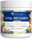 Gundry MD 生命充电补充剂 Powder - 带有电解质的先进能源公式 - 支持 ATP 供应 - 30 services