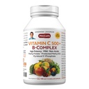 AndreW Lessman 维生素C 500 + B-复合 60 Capsules - 非维生素C + Citrus Bioflavoids 用于免疫系统和抗氧化剂支持. 网易燕尾草(变种). 无附加