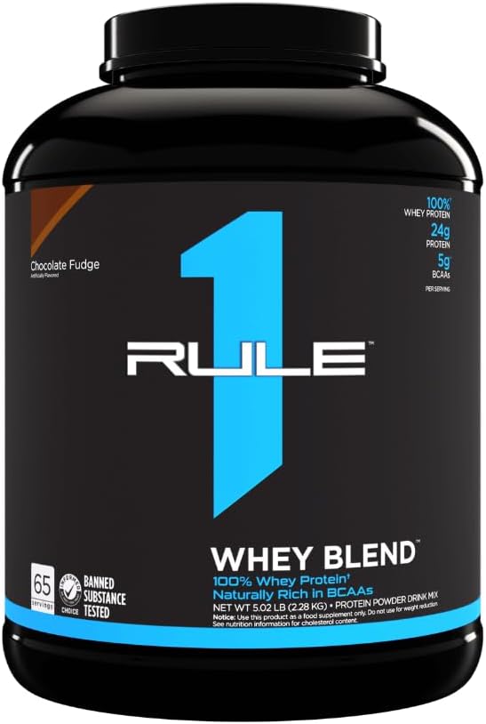 规则1 蛋白质R1 Whey Blend, 68 服务,巧克力软糖