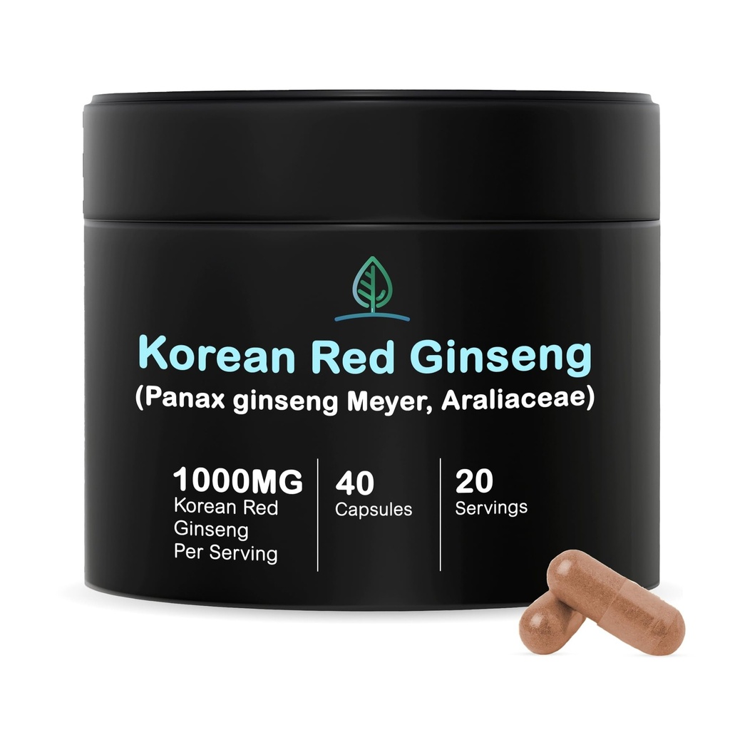 (原始内容存档于2018-09-29). Holistic Bin Korean Red Ginseng Capsules Pure Panax Ginseng Supplement QQ Vegan, Gluten Free, no GMO, no Fillers QQ Rich in Ginsenosides (40 Capsules).