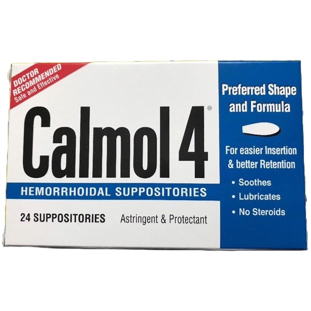 Calmol 4 血栓与苏定天然成份,24 计数
