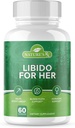 大自然的RX 自然的Libido助推器 女性的助推器 激情 降低干燥度和高度敏感性 董奎 + 13 强力物料 → 100%自然来源 - 60 药丸