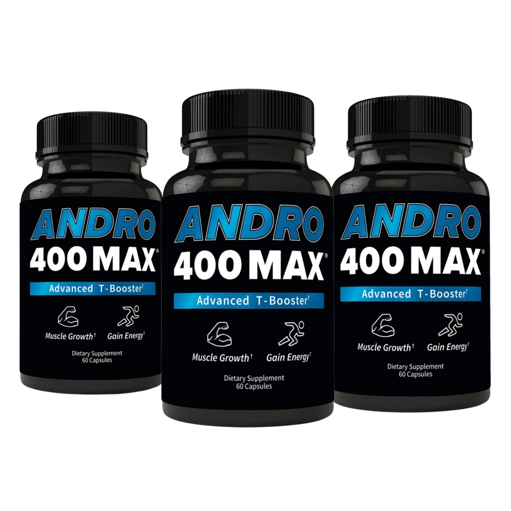 Andro400 男子和女子测试酮支持 Tongkat Ali, L-Arginine & L-Citrulline – 能源,生命力和性能180 Capsules, 180天供应