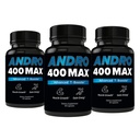 Andro400 男子和女子测试酮支持 Tongkat Ali, L-Arginine & L-Citrulline – 能源,生命力和性能180 Capsules, 180天供应