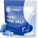 120PCS 盐盐盐盐袋 Sinus Nasal Rinse for Neti Pot, 个人包装 2.34G 鼻洗灌溉系统 Nose 清洁盐袋