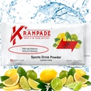 Krampade 原型 2K - 2000 mg 高钾 Cramp 救援电解液 饮料 粉:更快的恢复,更慢的 Fatigue, 优化的水化 QQ 20 单服务包 (Lemon Lime)