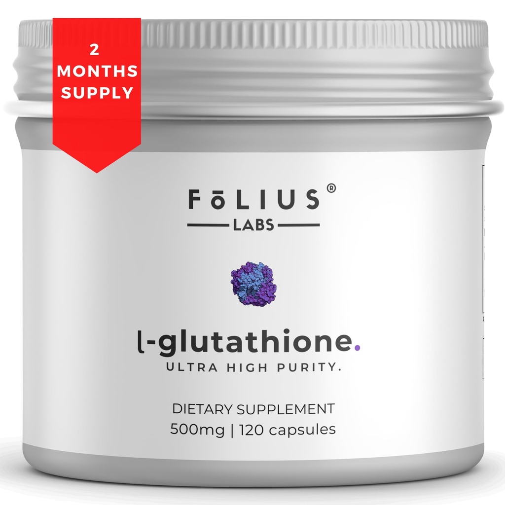 特高强度L-Glutathione 98% 光泽皮肤补充剂 -- -- 男女Collagen补充剂 -- -- 500mg 集中公式,减少Glutathione补充剂 -- -- 120卡普勒